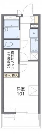 レオパレス水向の物件間取画像